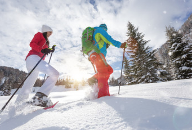 Snowshoe rentals – $25 per day