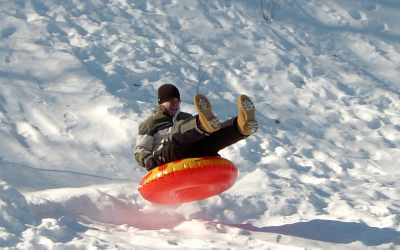 Winter Tubing in Colorado
