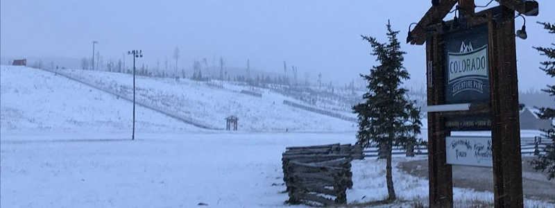 winter tubing colorado